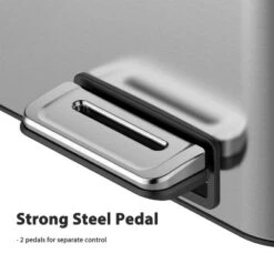 2 X 4 Gal Dual Trash Can, Hands-Free Trash Can With Soft Close Lid, Stainless Steel Garbage Can 11 2 X 4 Gal Dual Trash Can, Hands-Free Trash Can With Soft Close Lid, Stainless Steel Garbage Can -The Range Shop GUEST d809e1dc b529 4da4 af27 71287e61d4f5