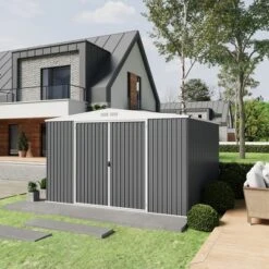 Outdoor Storage Shed,Metal Tool Shed With Lockable Doors ,Weatherproof Shed For Patio, Garden & Lawn, Large Utility Shed For Tools 10 Outdoor Storage Shed,Metal Tool Shed With Lockable Doors ,Weatherproof Shed For Patio, Garden & Lawn, Large Utility Shed For Tools -The Range Shop GUEST d88fc25f 8725 4207 8087 4d35641d5c8e