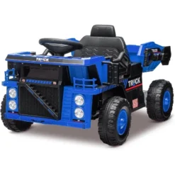 12V Kids Ride-On Dump Truck, RC Electric Construction Vehicle W/Dump Bed & Shovel, 4-Wheel Shock Absorption, For Boys & Girls -The Range Shop GUEST daddb44b d429 468b 99aa df772e32fe32