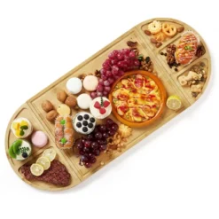 Magnetic Cheese Board Set Of 3, Bamboo Cutting Board With Deep Juice Grooves, Wooden Chopping Board -The Range Shop GUEST dc42f912 a7df 4874 93d7 dbb34673c933