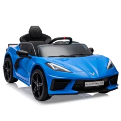 12V Kids Ride On Car, Sports Licensed Corvette Electric Car Toy For Toddles, With Remote Control, Visual Dashboard, LED Lights, Music, For Kids 3-10 -The Range Shop GUEST dee3861c de45 4208 858b 160dc558f4d3