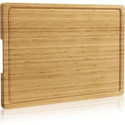 20 Inch Extra Large Bamboo Wood Cutting Board For Kitchen, With Juice Groove For Meat, Vegetables And Cheese -The Range Shop GUEST df4207de 5017 409b 97ee a8841b7edc1e