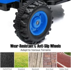 Kids Ride On Tractor Car, 12V Battery Powered Electric Tractor With Remote Control, Bluetooth, Music, USB, LED Lights, Audio, Safety Belt 16 Kids Ride On Tractor Car, 12V Battery Powered Electric Tractor With Remote Control, Bluetooth, Music, USB, LED Lights, Audio, Safety Belt -The Range Shop GUEST df90cd05 910b 4dd2 9177 8cf48114b5e7