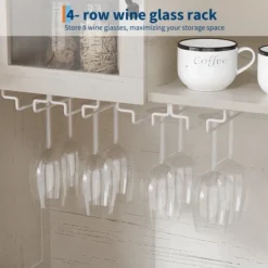 72 Inch Tall Kitchen Pantry Cabinet With 4 Doors And 2 Drawers, Wine Rack, Large Kitchen Storage, Adjustable Shelf, Coffee Wine Bar Counter -The Range Shop GUEST df9b2082 cd8e 498a 9459 48093bec0ce0