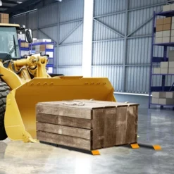 Clamp-On Pallet Forks – Heavy Duty Quick Attach Bucket Fork With Adjustable Stabilizer Bar For Tractor/Skid -The Range Shop GUEST e2f2e587 2a5e 4396 a504 be26d22e69b6