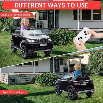 Kids Ride On Cars, Licensed Land Rover, 12V 4.5Ah Battery-Powered Electric Toy Car For Kids,2 Motors, 3 Speeds,Safety Belt 6 Kids Ride On Cars, Licensed Land Rover, 12V 4.5Ah Battery-Powered Electric Toy Car For Kids,2 Motors, 3 Speeds,Safety Belt - Image 6