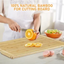 Bamboo Cutting Board, Large Noodle Board With 4 Removable Feet, Juice Groove, Stove Top Covers 11 Bamboo Cutting Board, Large Noodle Board With 4 Removable Feet, Juice Groove, Stove Top Covers -The Range Shop GUEST e4e91229 0c9d 4502 b3ae 82406adc3856