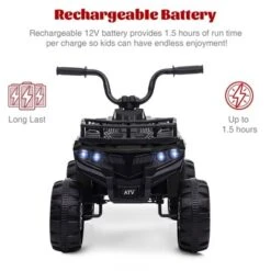 Kids Electric Ride On Car, 12V ATV Battery Powered Toy For Toddlers With LED Lights, Music, High/Low Speed, Battery Powered Quad Toy Vehicle 13 Kids Electric Ride On Car, 12V ATV Battery Powered Toy For Toddlers With LED Lights, Music, High/Low Speed, Battery Powered Quad Toy Vehicle -The Range Shop GUEST e6acd7da e5be 443f 97b1 11a3a7d25db2