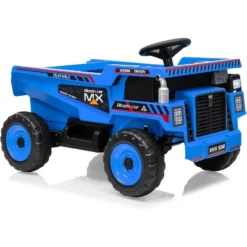 12V Ride On Dump Truck For Kids, With Remote Control, Construction Vehicles With Dump Bed & Shovel, Music, Headlights -The Range Shop GUEST e7499044 cf0c 40e4 a6cd f7e0f066603e