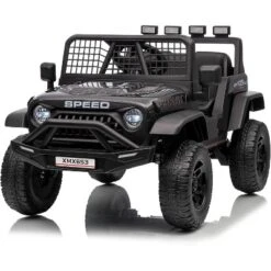 12V Kids Electric Ride-On Truck - Parent Remote Control, 3 Speed Settings, LED Lights & Music Player For Children Ages 3-6 Years -The Range Shop GUEST e7af67dc a25b 49a4 8be2 8a9ac59ac396