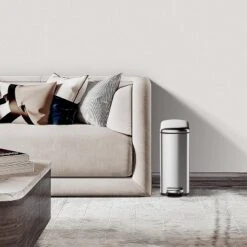 13 Gal & 2.1 Gal Trash Can Combo Set, Stainless Steel Garbage Can With Foot Pedal Quiet-Close Lid -The Range Shop GUEST e986931d 3db3 45de 8a5c 45c0cc93ffd9