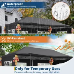 10x20 Pop Up Canopy Tent, Heavy Duty Commercial Easy Up Canopy With Removable Sidewalls, Awning & Roller Bag For Outdoor, Parties, Garden Gazebo Tent 11 10x20 Pop Up Canopy Tent, Heavy Duty Commercial Easy Up Canopy With Removable Sidewalls, Awning & Roller Bag For Outdoor, Parties, Garden Gazebo Tent -The Range Shop GUEST eb0e5c8a 1405 4695 9964 2241fd92bef5