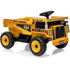 12V Ride On Dump Truck For Kids, With Remote Control, Construction Vehicles With Dump Bed & Shovel, Music, Headlights -The Range Shop GUEST eb381cba 1ee4 4f77 94f5 55197b6f23f3