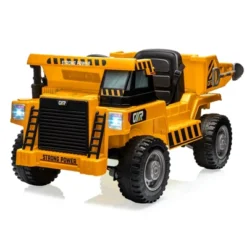 12V Ride On Dump Truck For Kids, With Electric Dump Bed, Remote Control And Extra Shovel, USB, MP3, Music Player -The Range Shop GUEST ee5fb904 97ed 45c1 b255 dabd252d0441