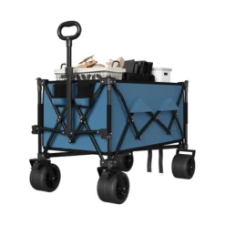 Heavy Duty Utility Beach Wagon Cart - Collapsible Wagon Beach With All Terrain Wheels, Extra Long Wagon Cart Foldable, Cup Holders For Sand 18 Heavy Duty Utility Beach Wagon Cart - Collapsible Wagon Beach With All Terrain Wheels, Extra Long Wagon Cart Foldable, Cup Holders For Sand -The Range Shop GUEST ee9eb01d 1e19 4635 b20f 5461c0e0e8ff
