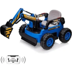 12V Kids Ride On Excavator Digger Car With Remote Control & Electric Digging Arm With 10Ah Large Battery, 4x75W Driving Motors 14 12V Kids Ride On Excavator Digger Car With Remote Control & Electric Digging Arm With 10Ah Large Battery, 4x75W Driving Motors -The Range Shop GUEST ef206847 c966 4e3e a7b9 3ed4e3d32074