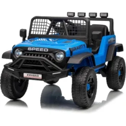 12V Kids Electric Ride-On Truck - Parent Remote Control, 3 Speed Settings, LED Lights & Music Player For Children Ages 3-6 Years -The Range Shop GUEST ef85709f 875b 4b00 8f4b a465c64513b5