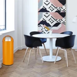 65L/17 Gallon Heavy Duty Stainless Steel Tall Commercial Trash Can, Push Lid Kitchen Waste Bin, For Home Office Restaurant -The Range Shop GUEST ef9f09f5 bf34 4b77 a1bf 409788bd1f73