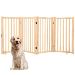 Wooden Freestanding Dog Gate, Folding Wooden Gates For Dogs Indoor For Doorways Stairs , Panel Dog Gate With No-Slip Mat 17 Wooden Freestanding Dog Gate, Folding Wooden Gates For Dogs Indoor For Doorways Stairs , Panel Dog Gate With No-Slip Mat -The Range Shop GUEST ffa3c59b 39e5 4183 bdbe 4012393860b7
